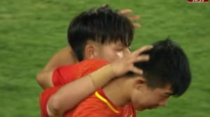 足球邀请赛：中国男足U17VS吉尔吉斯斯坦U17