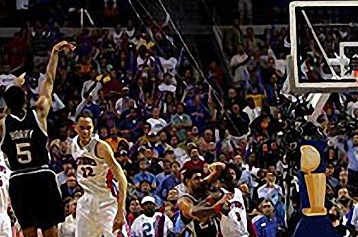 2004-2005NBA总决赛第五场：活塞VS马刺