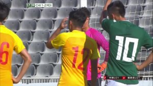 2018土伦杯：中国男足U21VS墨西哥U21