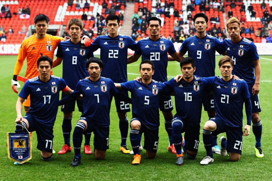2018世界杯日本队23人大名单