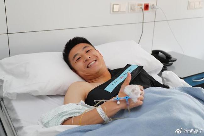 武磊发微博报平安