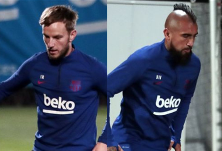 拉基蒂奇伤愈恢复训练，比达尔回归加入合练