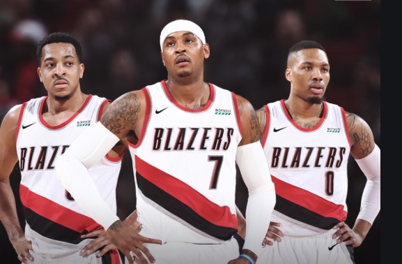 全员高效！利拉德、麦科勒姆和安东尼合砍77分