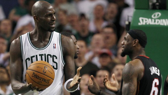 KG：热火赢12东决因为在联盟日程表上，我们不怕勒布朗