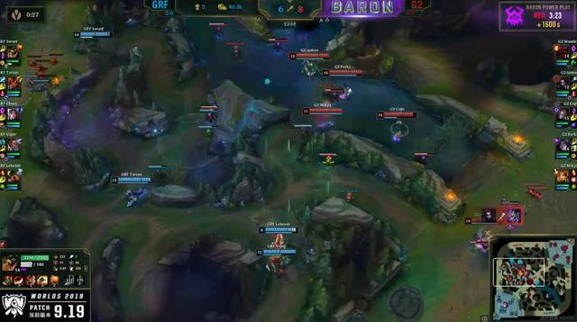 G2首秀碾压GRF,解说米勒大赞:不玩艺术的G2有点强